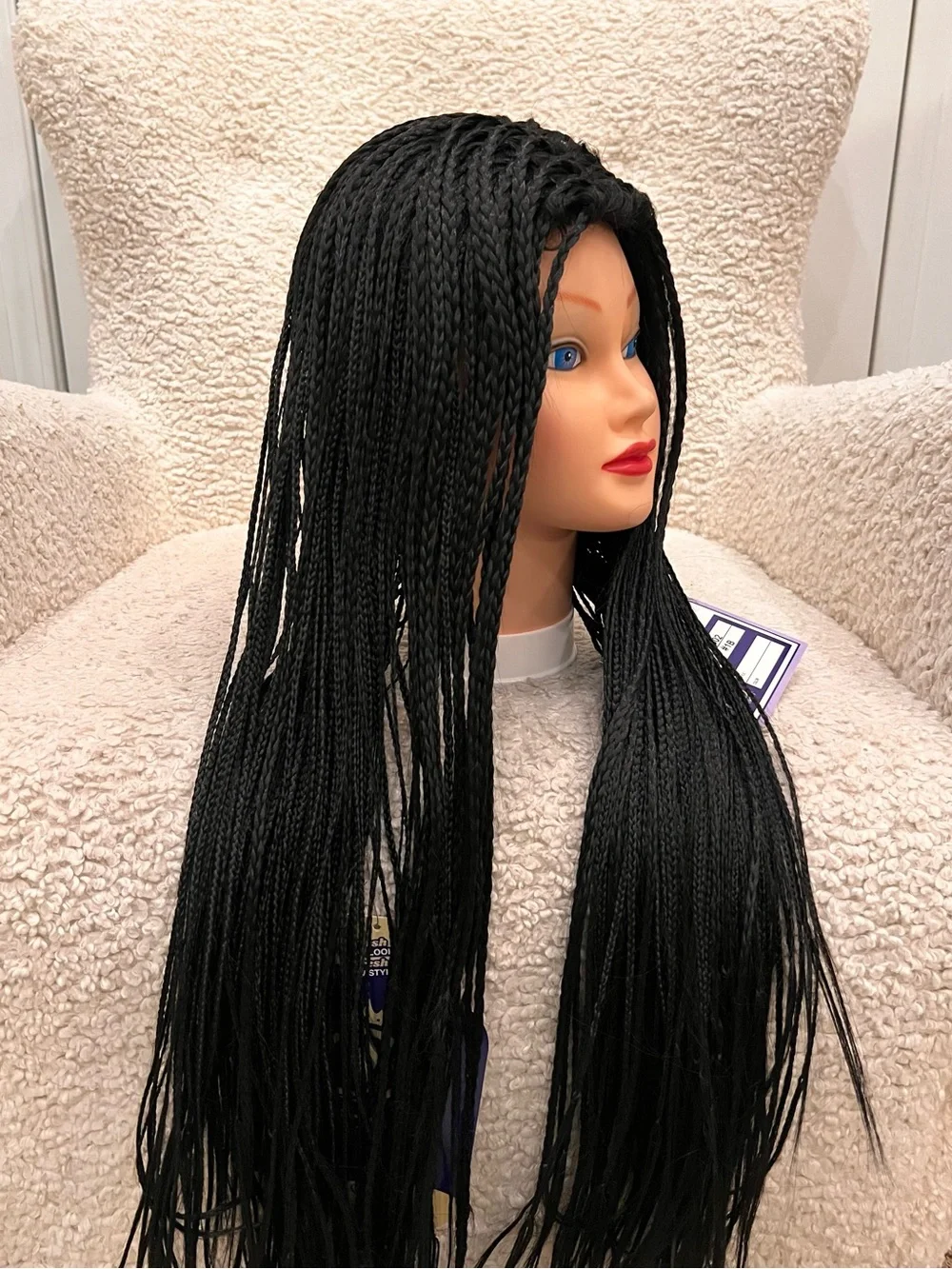 Micro Million Twisted Braided Wigs for Women’s 1B